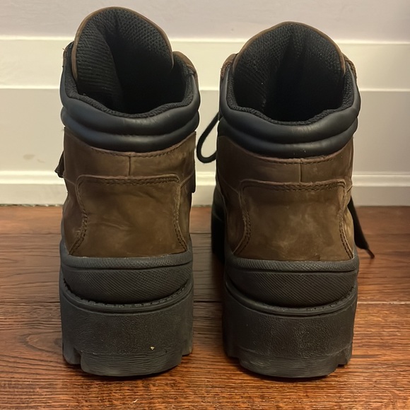 🦄Y2K / 90s chunky platform suede Hiking boots Jeffrey Campbell / JC Play ✨🔥 - Picture 2 of 6
